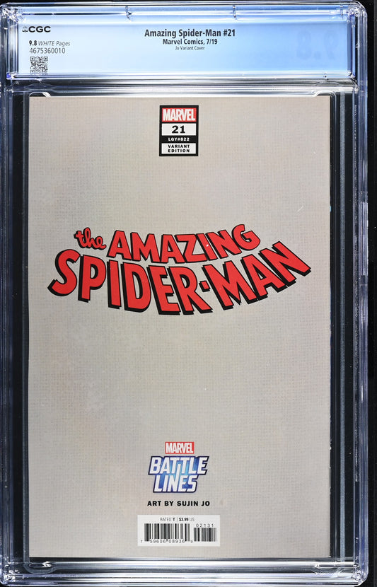 Amazing Spider-Man #21 CGC 9.8 Jo Variant