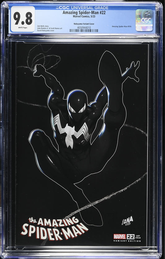 Amazing Spider-Man #22 CGC 9.8 David Nakayama Variant