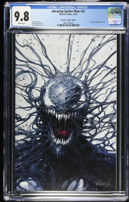 Amazing Spider-man #32 Parrillo Virgin Variant CGC 9.8