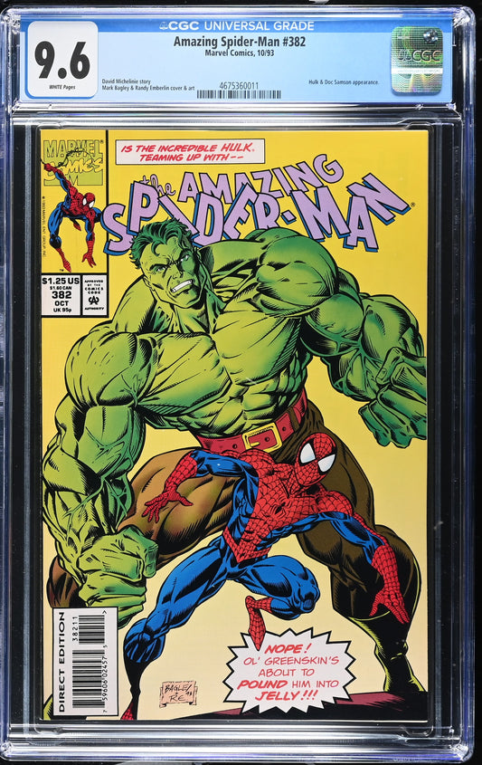 Amazing Spider-Man #382 CGC 9.6 (1993)