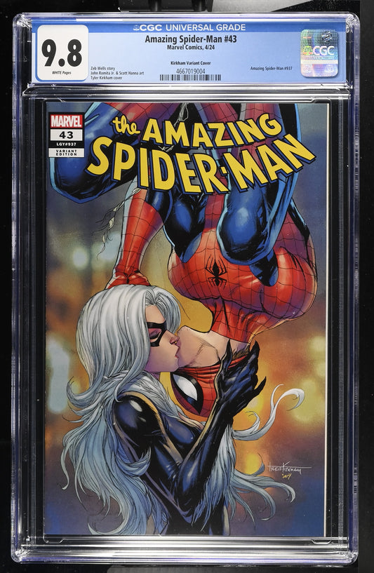 Amazing Spider-Man #43 CGC 9.8 Tyler Kirkham Variant