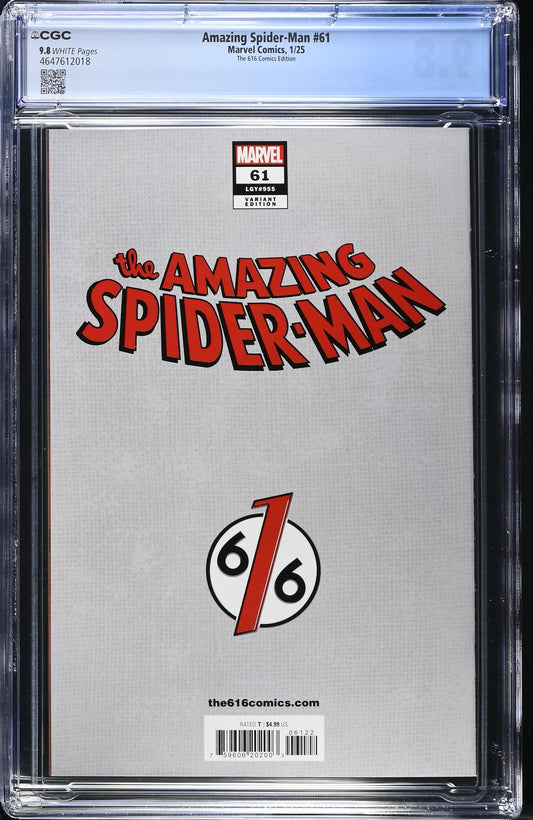 Amazing Spider-man #61 Tiago Da Silva Exclusive Variant CGC 9.8