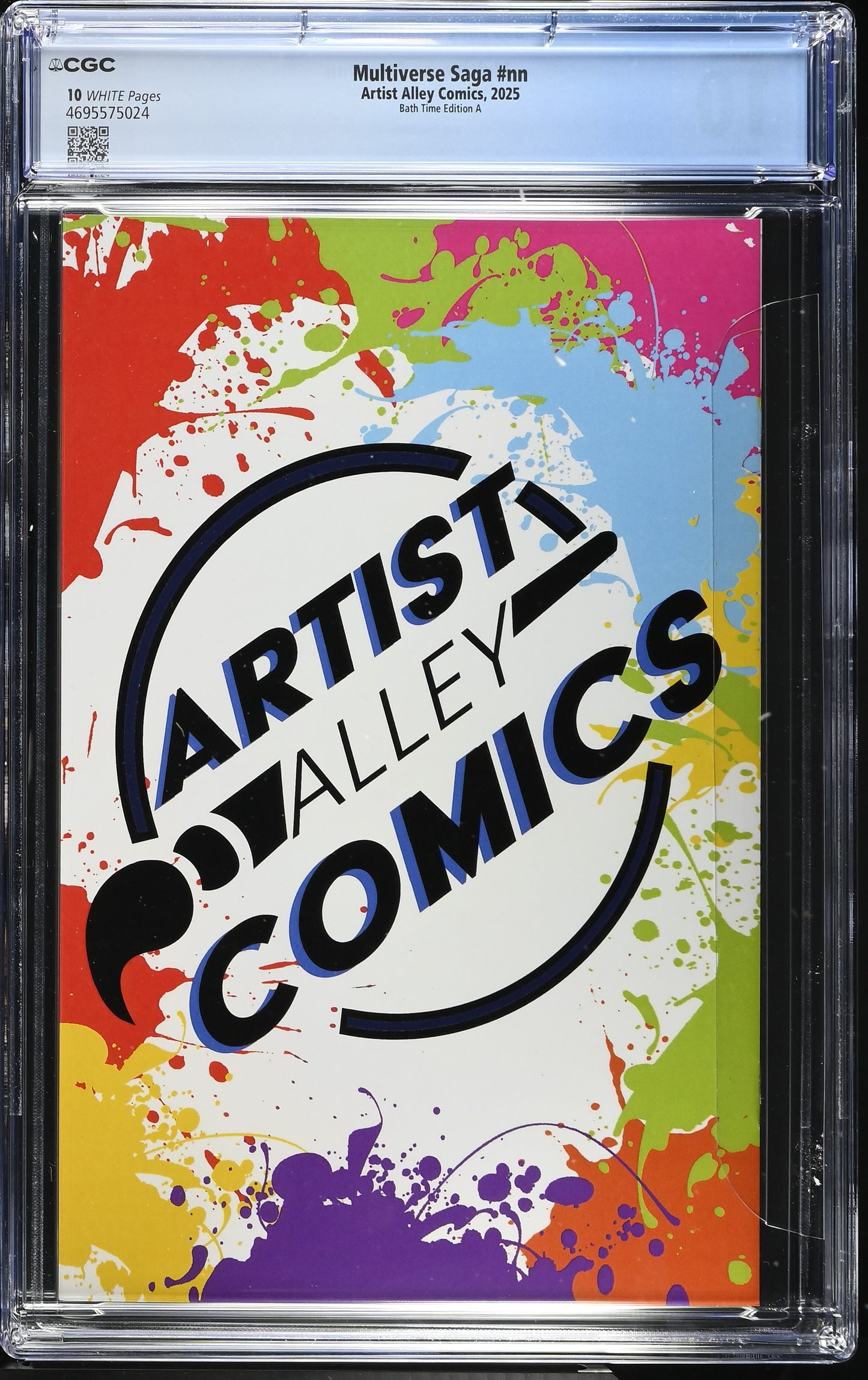 Artist Alley Comics Multiverse Saga #1 Black Cat Tub Cosplay CGC 10