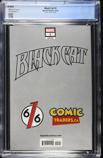 Black Cat #1 Alexander Lozano Virgin Variant CGC 9.8
