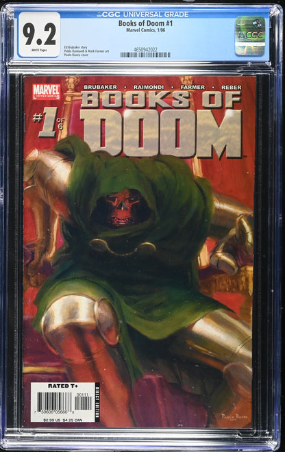 Books of Doom #1 CGC 9.2( 2006) Origin of Doctor Doom