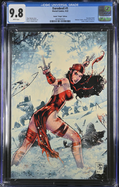 Daredevil #1 CGC 9.8 Tony Daniel Virgin Variant