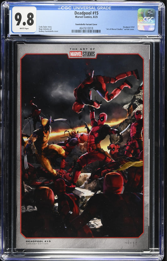 Deadpool #15 Fuentabella Variant CGC 9.8