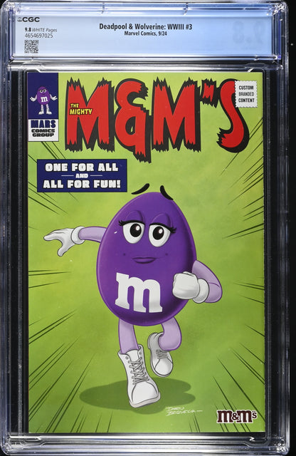 Deadpool & Wolverine: WWIII #3 CGC 9.8 (Marvel Comics September 2024)