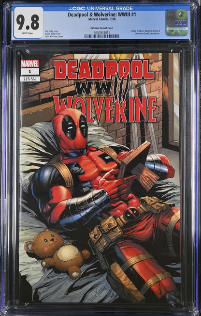 Deadpool & Wolverine: WWIII #1 CGC 9.8 Tyler Kirkham Exclusive