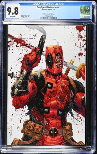 Deadpool/Wolverine (2025) #1 Tyler Kirkham Virgin Edition CGC 9.8 NM/MT