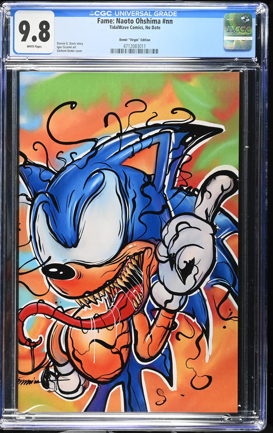 Fame Naoto Ohshima NYCC 2025 Venomized Sonic The Hedgehog CGC 9.8