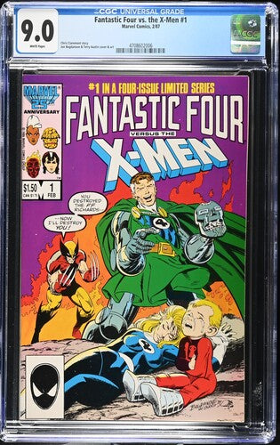 Marvel Comics: Fantastic Four vs. the X-Men #1 CGC 9.0