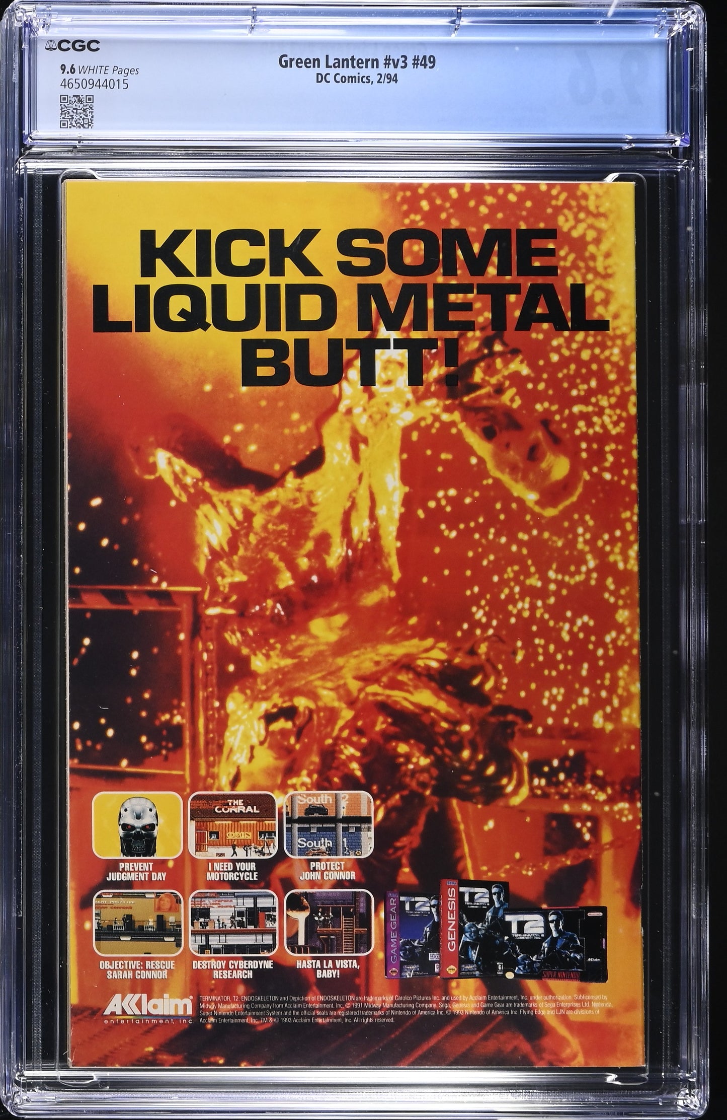 Green Lantern #49 - CGC 9.6 - Iconic Cover