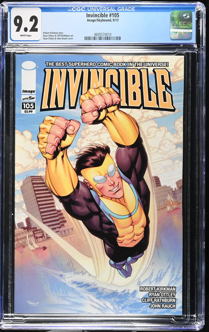 Invincible #105 Image Comics CGC 9.2