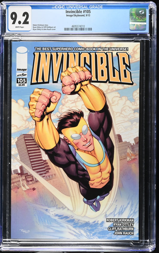 Invincible #105 Image Comics CGC 9.2