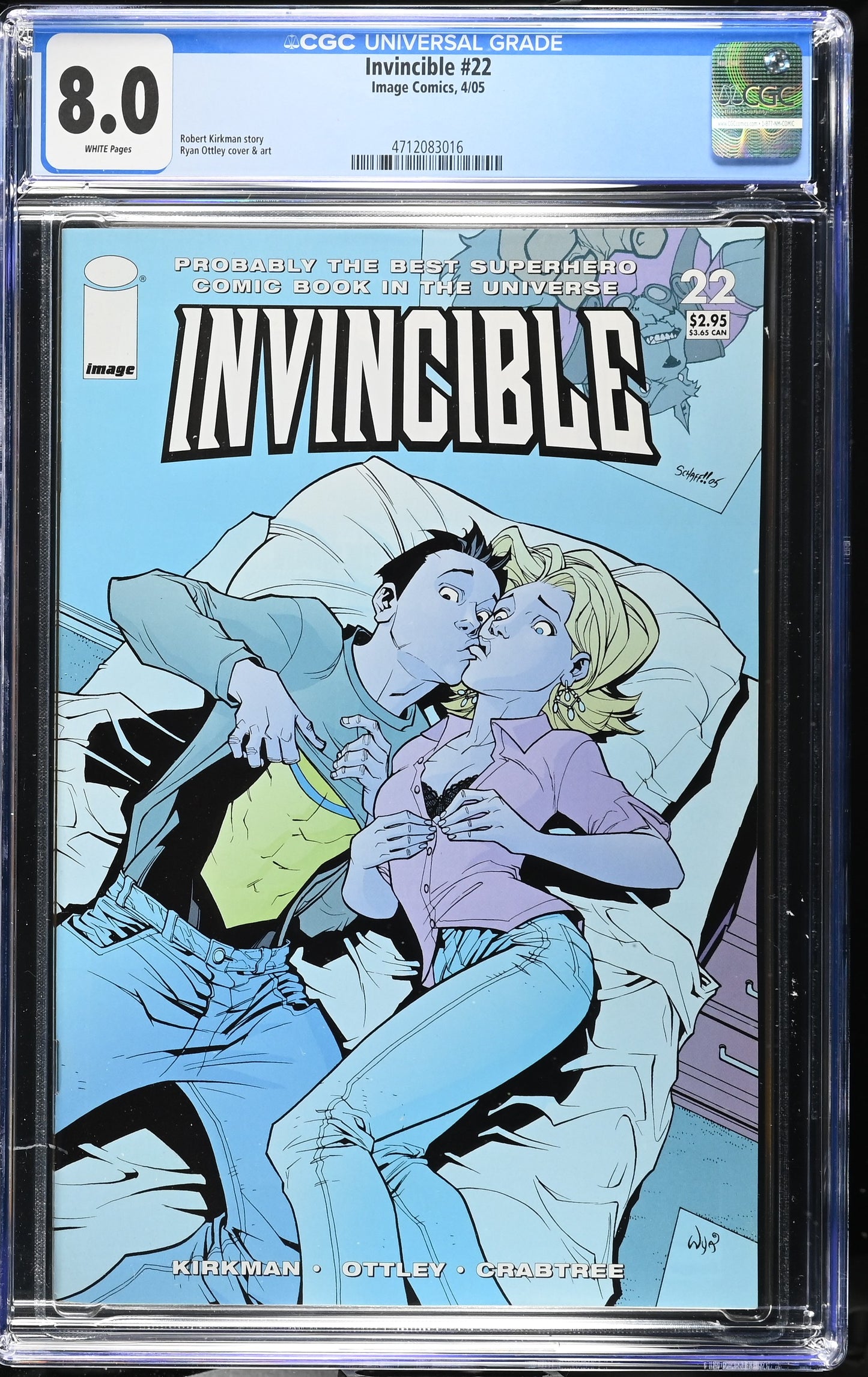 Invincible #22 CGC 8.0 2005 Kirkman Ottley Image Comics