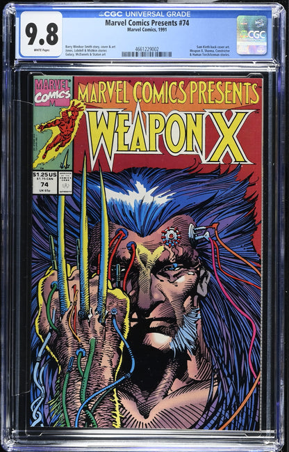 Marvel Comics Presents Weapon X #74 CGC 9.8 Marvel 1991