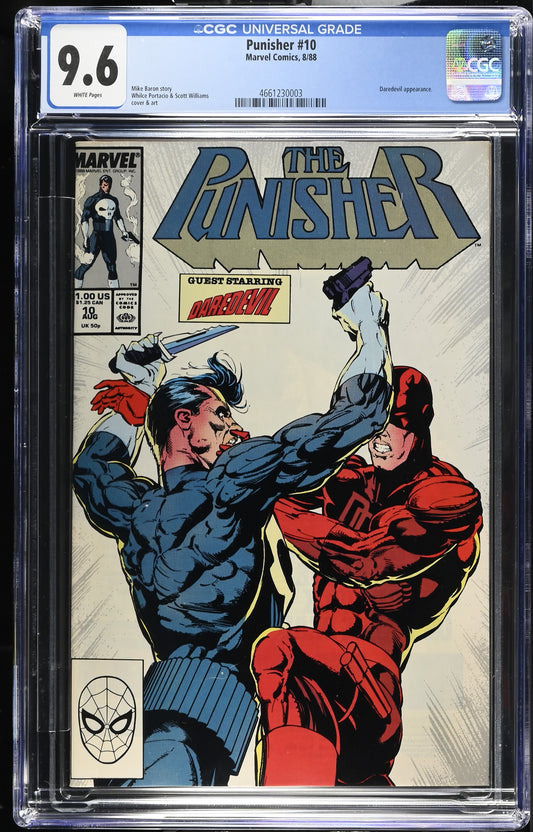 The Punisher #10 CGC 9.6 (Marvel Comics August 1988)