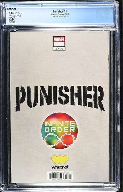 Punisher #1 Tyler Kirkham Whatnot Trade Variant CGC 9.4