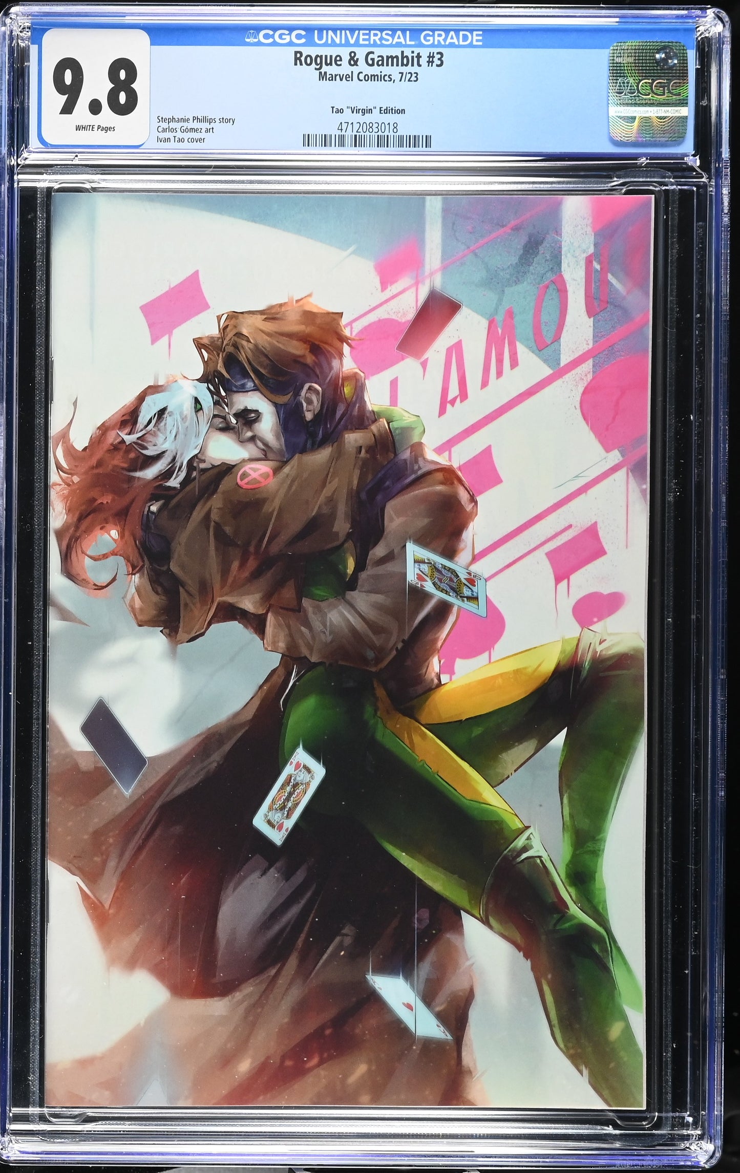 Rogue and Gambit #3 Tao Virgin Edition Variant - 2023 - CGC 9.8