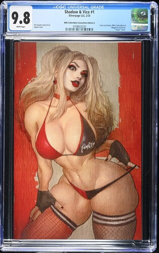 Shadow & Vice #1 || Ickpot Harley Quinn Virgin || Megacon Exclusive LTD CGC 9.8