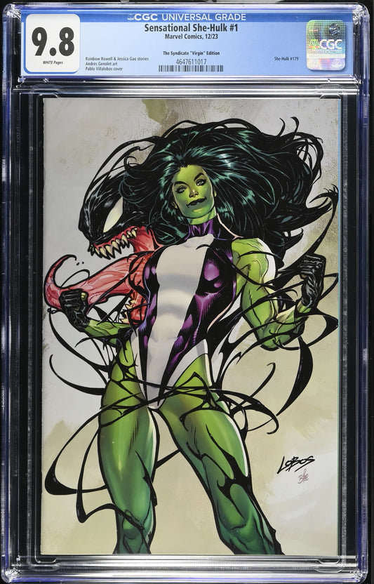 Sensational She Hulk 1 CGC 9.8