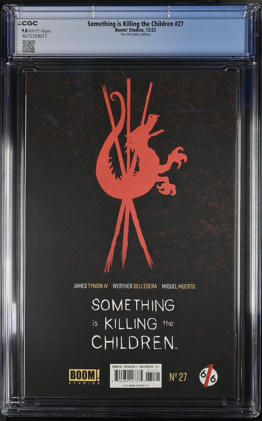 Something is Killing the Children 27 12/22 Boom! Studios CGC 9.8