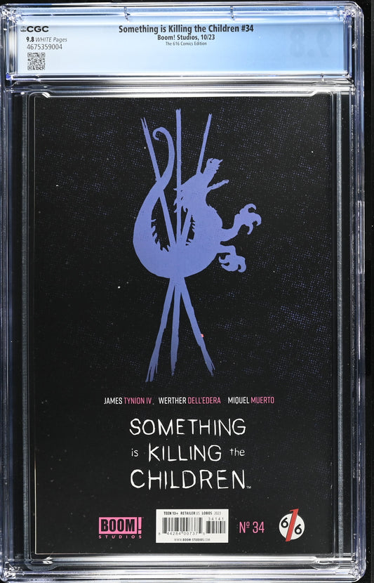 Something is Killing the Children #34 CGC 9.8 Lobos Exclusive Virgin Variant