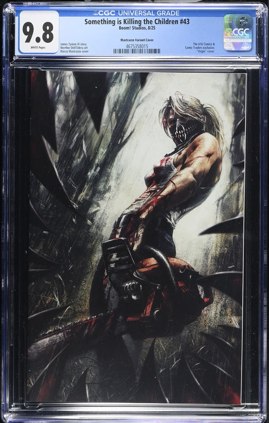 Something is Killing the Children #43 Mastrazzo - Virgin Variant  (CGC 9.8)