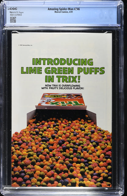 Amazing Spider-Man  #346 CGC 9.6 Venom App