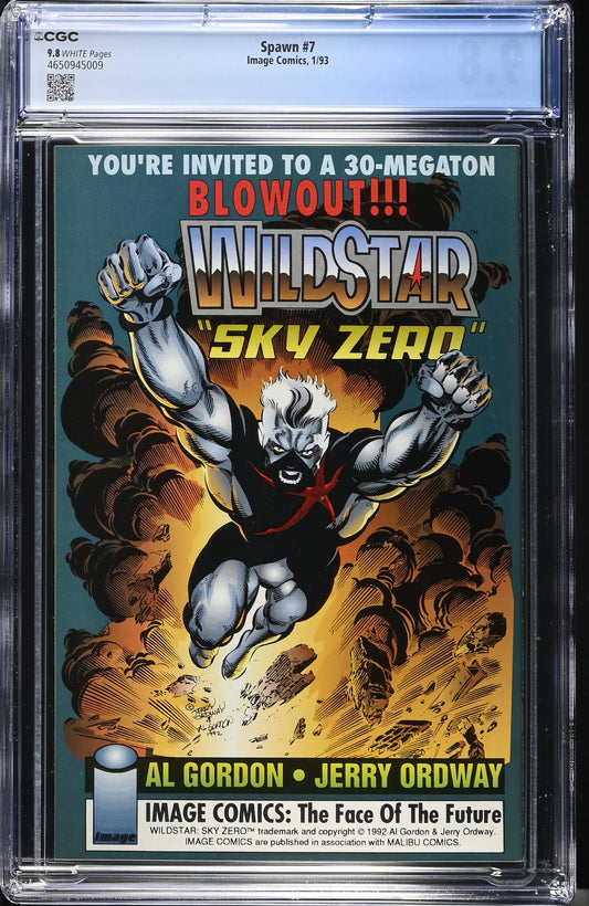 Spawn #7 (1993) CGC 9.8 Todd McFarlane Story And Art