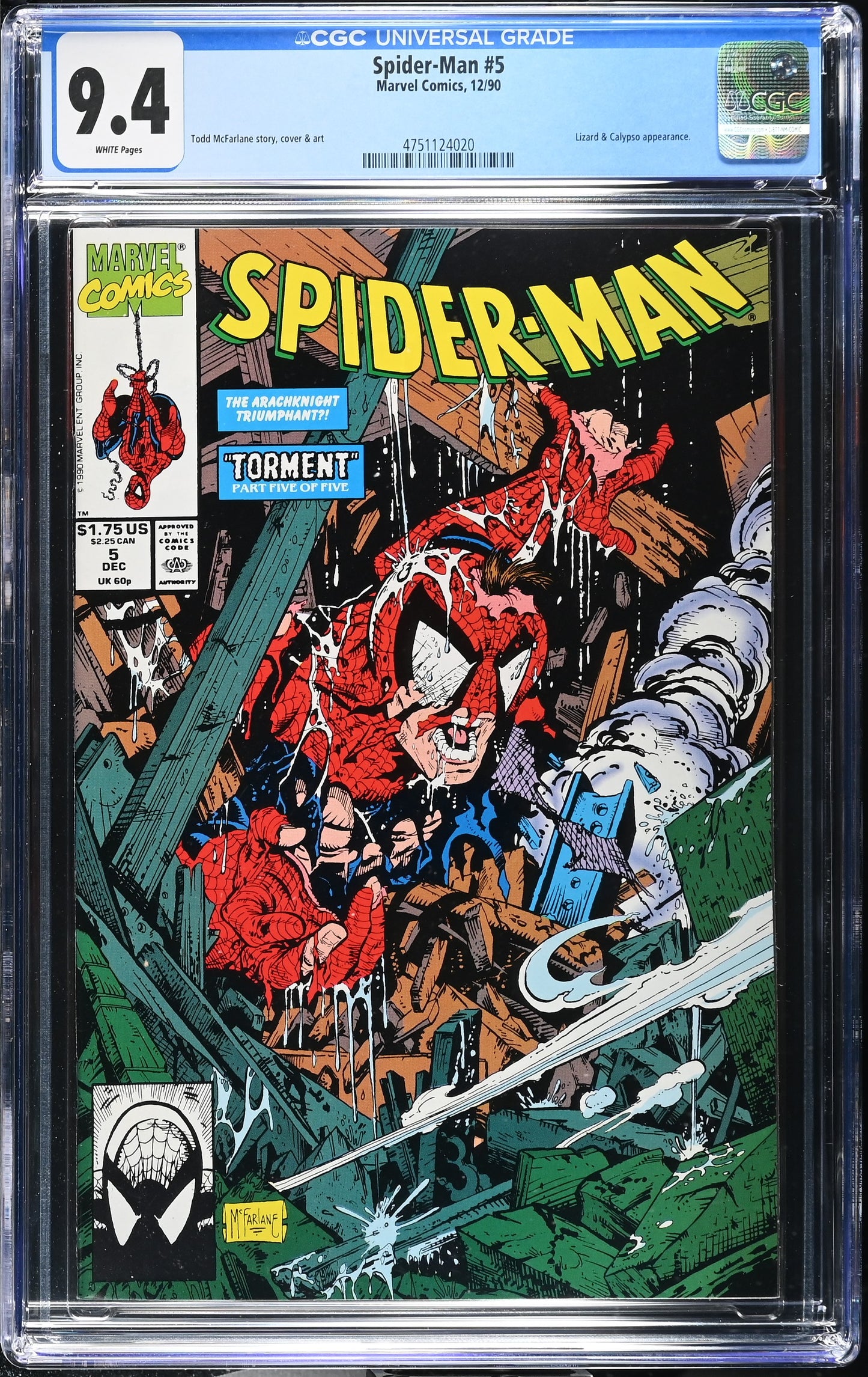 Spider-Man #5 CGC 9.4