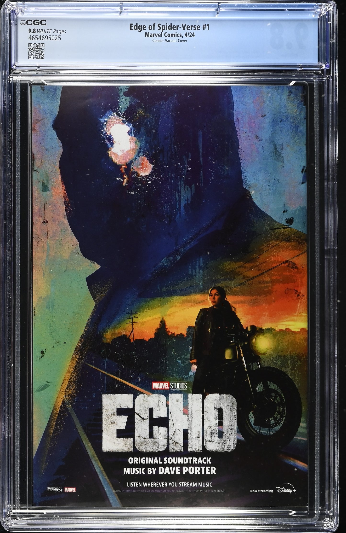 Edge of Spider-Verse #1 CGC 9.8 | 1:25 Amanda Conner Variant | Spider-Gwen