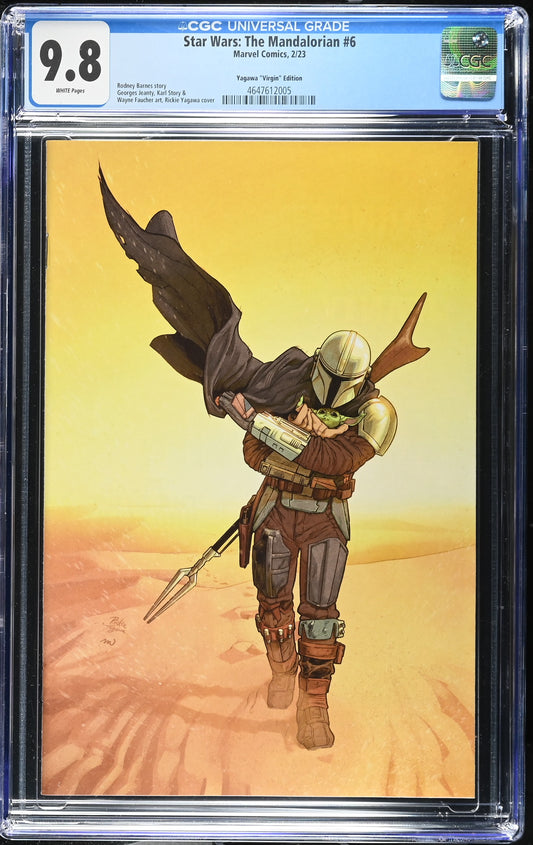 Star Wars The Mandalorian #6 2022 Yagawa Variant CGC 9.8