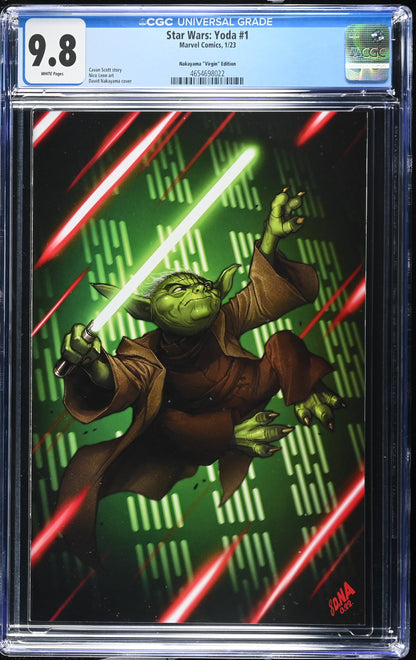 Star Wars Yoda #1 Nakayama Virgin Variant CGC 9.8 (2023)