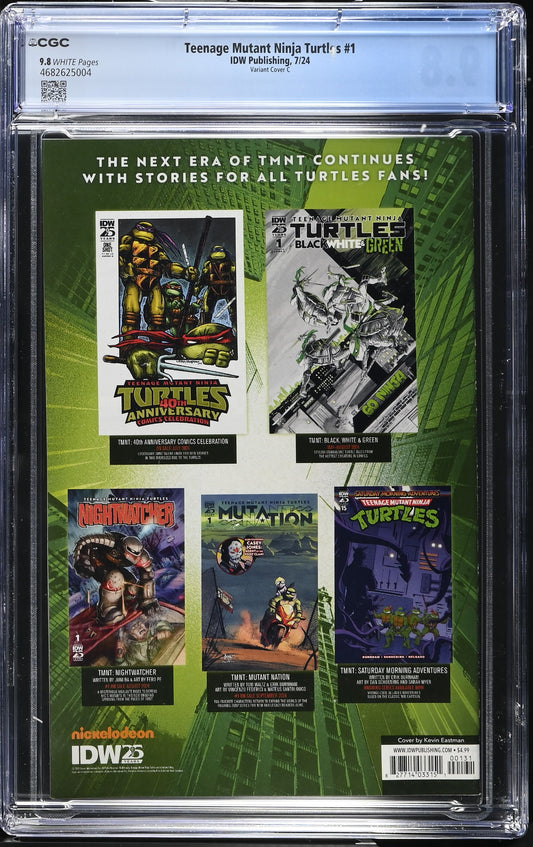Teenage Mutant Ninja Turtles #1 Kevin Eastman Variant CGC 9.8