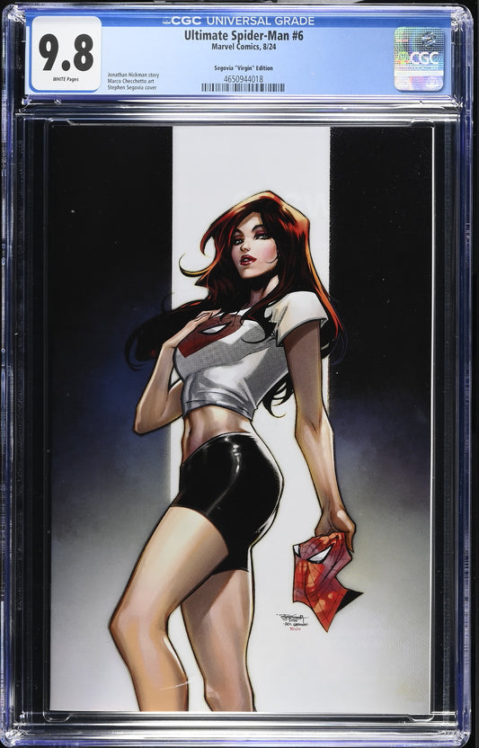 Ultimate Spider-Man #6 CGC 9.8 Stephen Segovia Exclusive Virgin Cover
