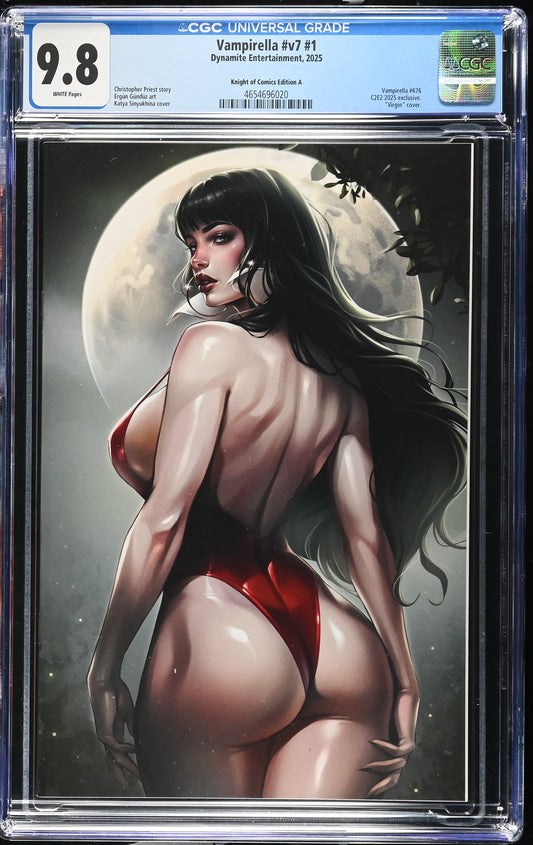 Vampirella #1 - Katya Sinyukhina Virgin Variant Cover A  CGC 9.8