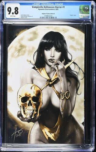 Vampirella Halloween Horror #1 CGC 9.8 (2025) - Ao Knight of Comics B Graded