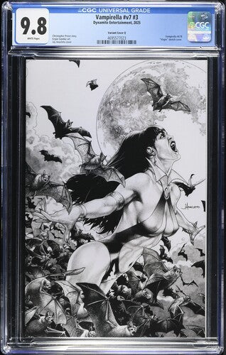 Vampirella V7 #3 CGC 9.8 Variant Cover Q "Virgin" Sketch Cover