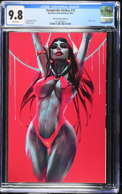 Vampirella Strikes #12 (Ivan Tao Exclusive) Comic ~ CGC 9.8