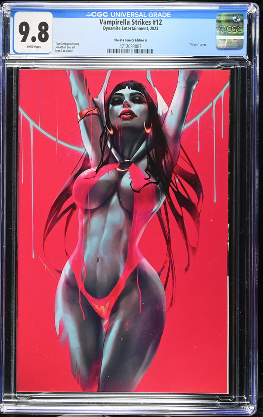 Vampirella Strikes #12 (Ivan Tao Exclusive) Comic ~ CGC 9.8