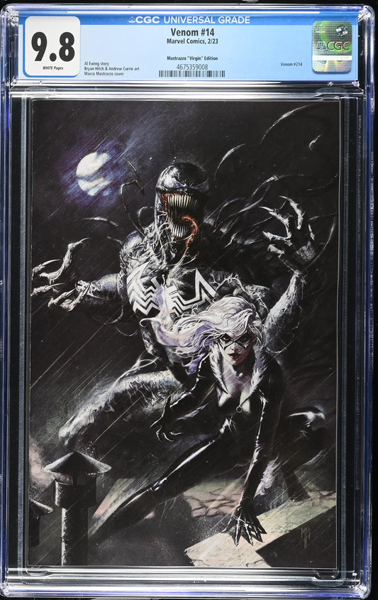 Venom 14 2/23 Marvel Comics Mastrazzo "Virgin" Edition