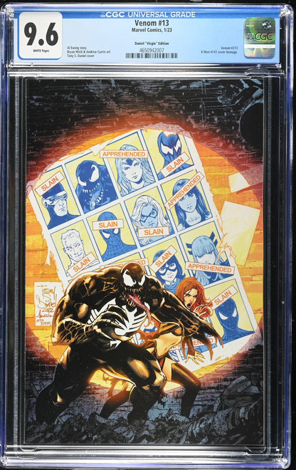 Venom #13 CGC 9.6 Tony Daniel Exclusive Virgin Variant