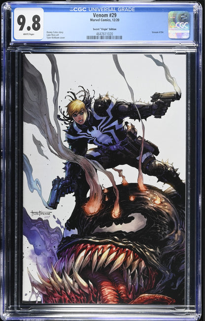 Venom #29 CGC 9.8 Unknown Comics Tyler Kirkham Exclusive Secret Virgin Variant