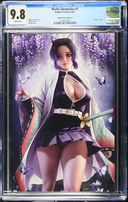 Waifu Chronicles #1 Cgc 9.8 Shinobu Cosplay Danejo Demon Slayer Pinup Comic A