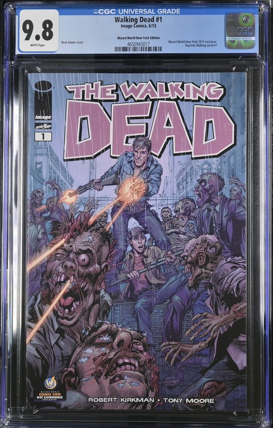 Walking Dead #1 - CGC 9.8 (Wizard World New York Edition)