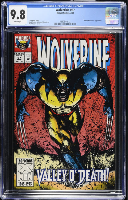 Wolverine #67 3/93 CGC 9.8