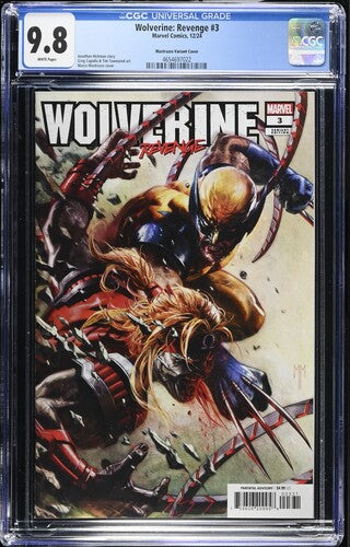 Wolverine Revenge #3 CGC 9.8 Marco Mastrazzo Variant 2024