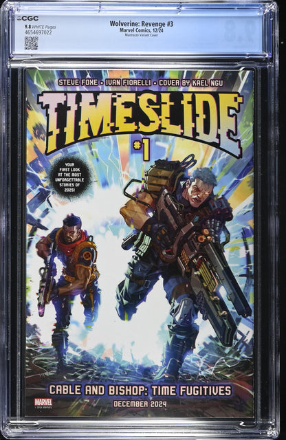 Wolverine Revenge #3 CGC 9.8 Marco Mastrazzo Variant 2024